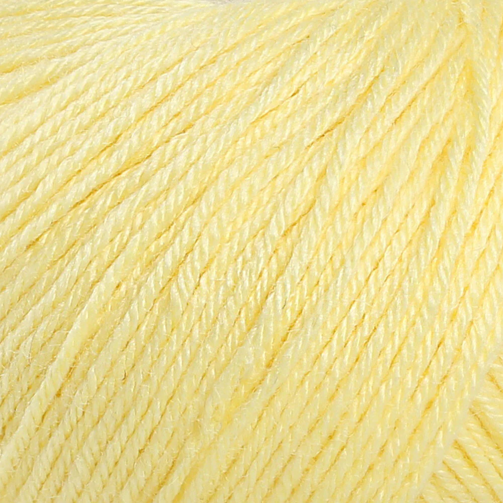 Gazzal Baby Wool Baby Yarn, Yellow - 833 - Image 2