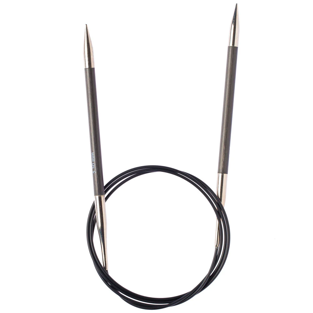 KnitPro Karbonz 5.5mm 80cm Circular Knitting Needles - 41191 - Image 3