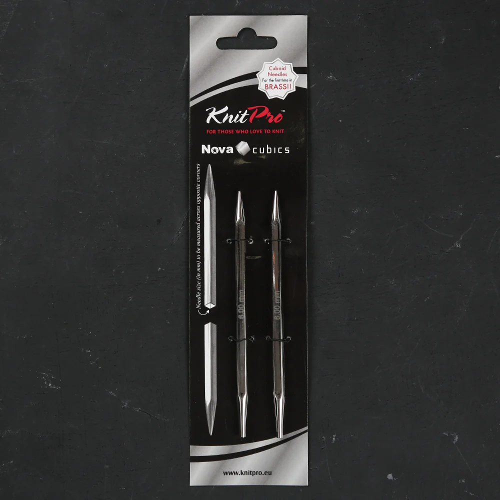 KnitPro Nova Cubics 6mm Interchangable Circular Needle Tips - 12325