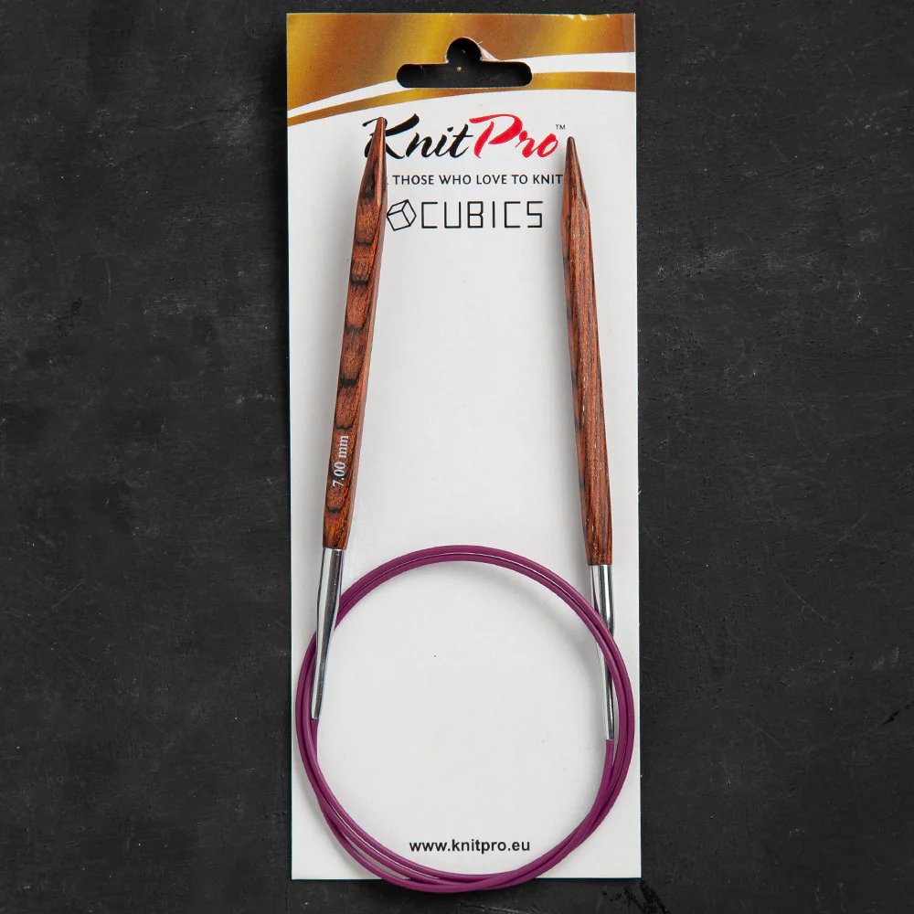 KnitPro Symfonie Cubics 7mm 80cm Cubic Circular Needle - 25339