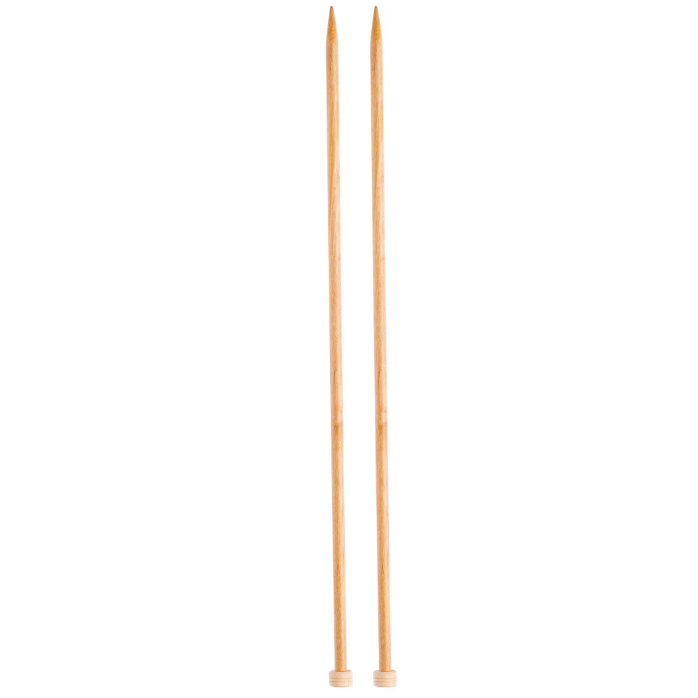 KnitPro Basix Birch 6mm 35cm Single Pointed Knitting Needles - 35262 - Image 4