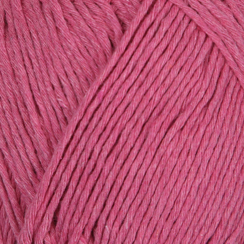 Loren Natural Cotton Yarn, Fuchsia - R095 - Image 2
