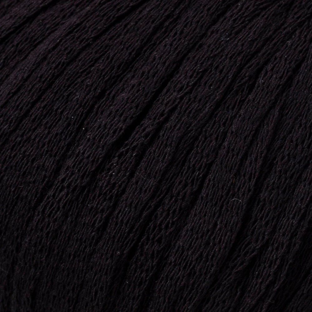 La Mia Fettucia Yarn, Black - L006 - Image 2