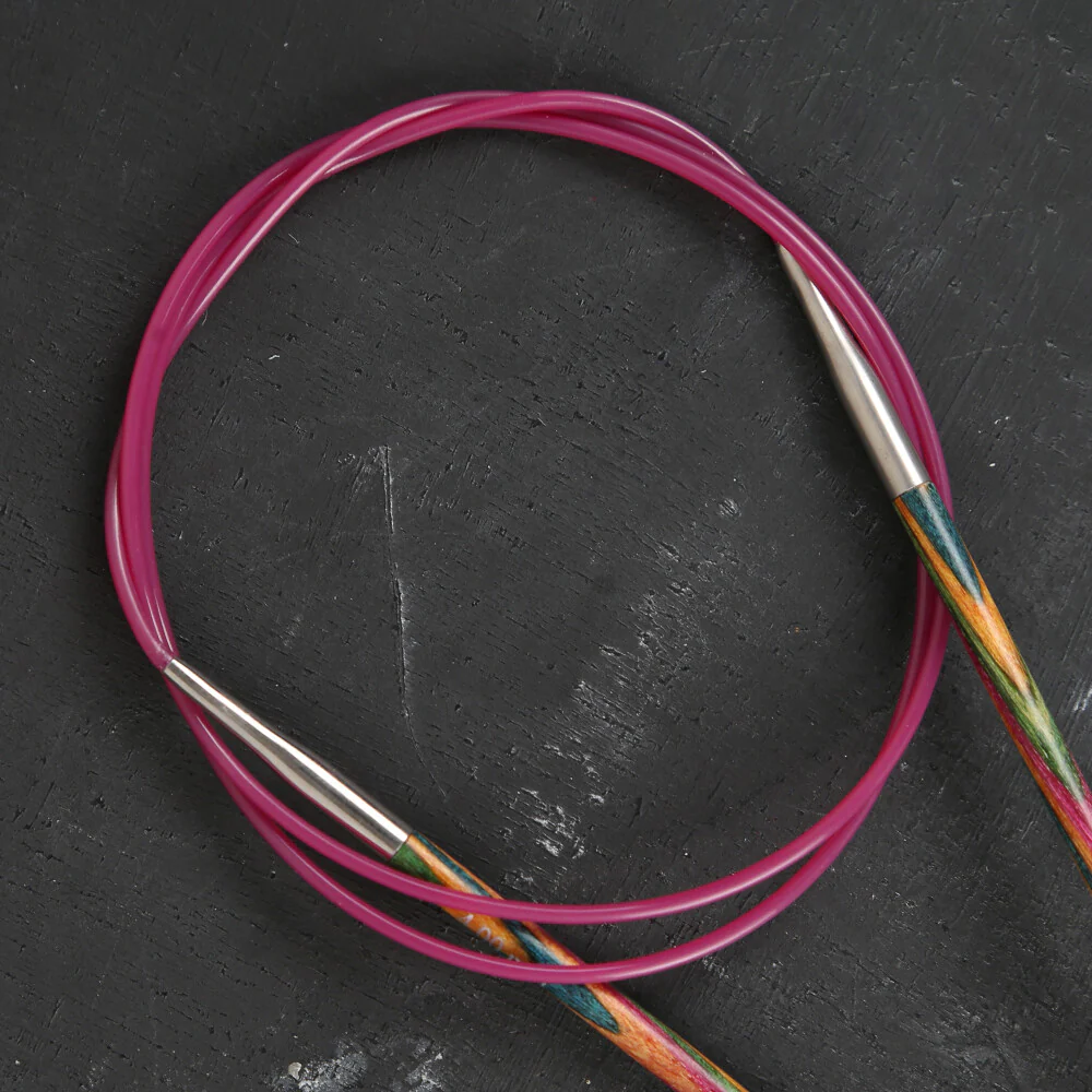 KnitPro Symfonie 4 mm 80 cm Wooden Circular Needles - 21337 - Image 4
