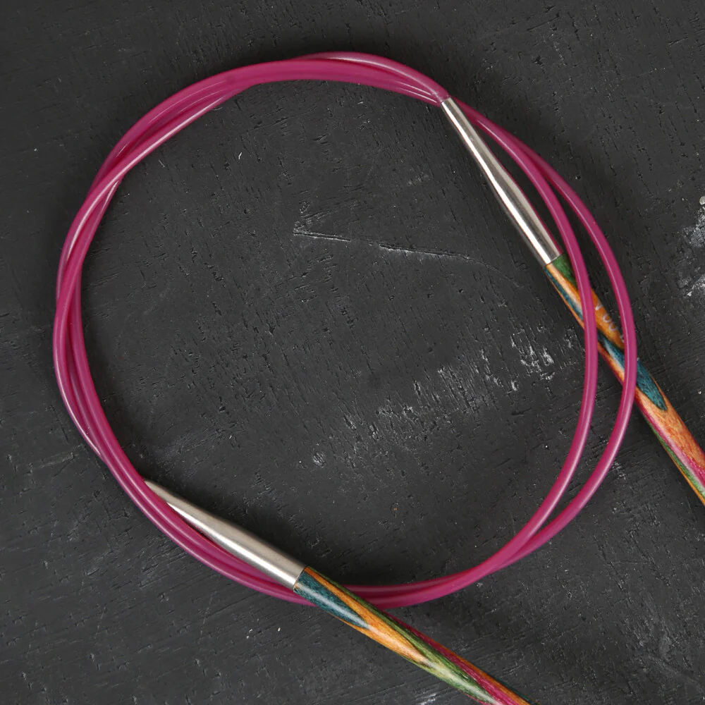 KnitPro Symfonie 5 mm 80 cm Wooden Circular Needles - 21339 - Image 4