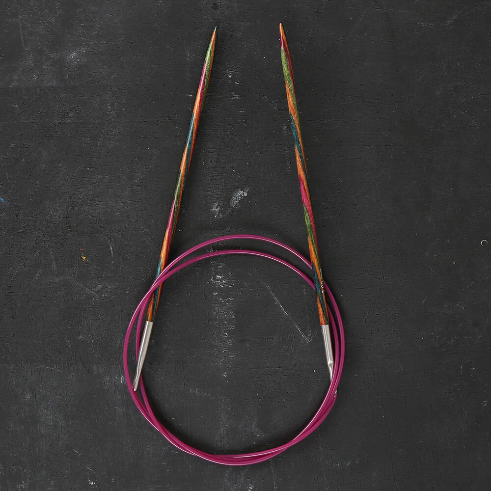 KnitPro Symfonie 4.5 Mm 80 Cm Wooden Circular Needles - 21338 - Image 2