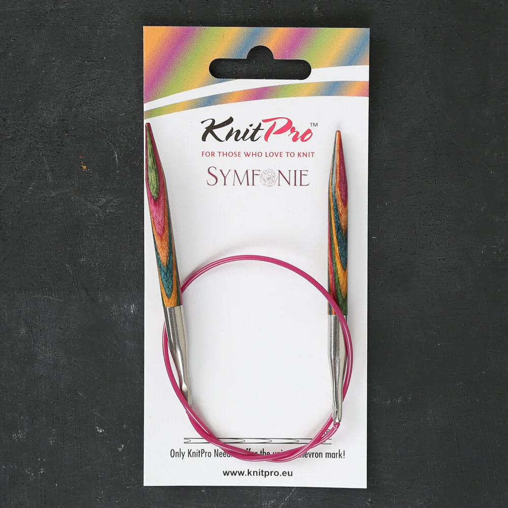 KnitPro Symfonie 6 Mm 40 Cm Wooden Circular Needles - 20313