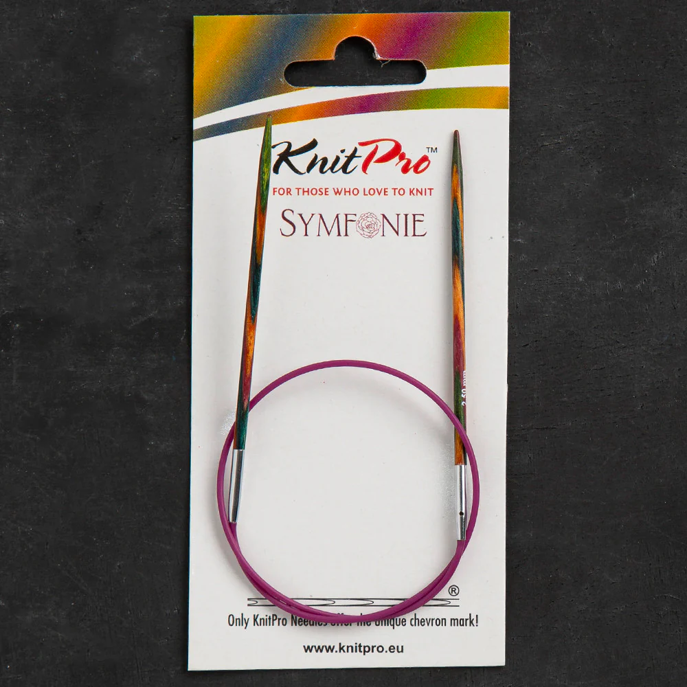 KnitPro Symfonie 2.5 Mm 40 Cm Wooden Circular Needles - 20303