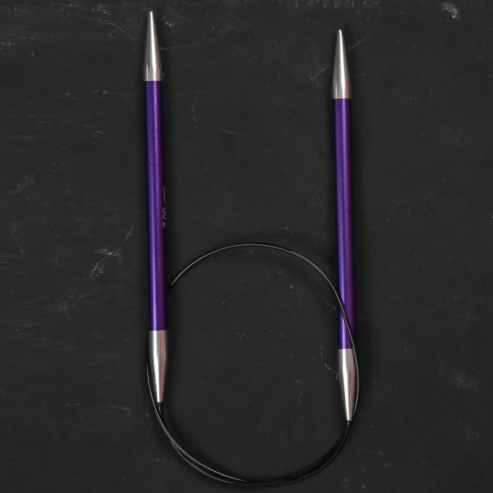 KnitPro Zing 7 Mm 60 Cm Metal Circular Needles, - 47105 - Image 2