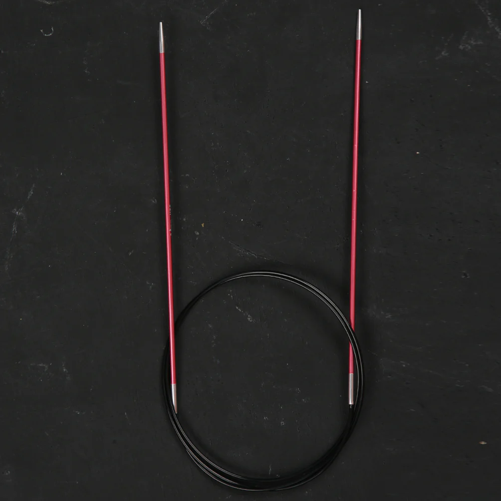 KnitPro Zing 2 Mm 80 Cm Metal Circular Needles, - 47121 - Image 2