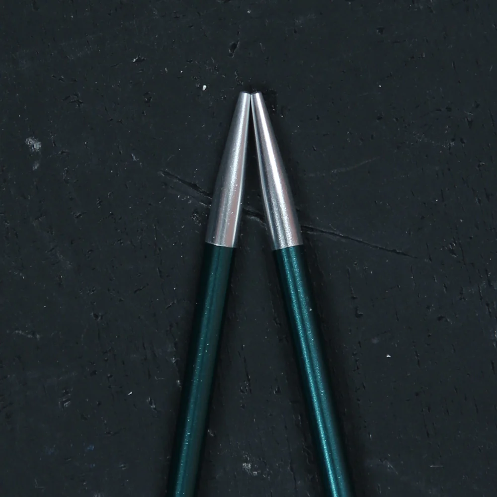 KnitPro Zing 3 Mm 100 Cm Metal Circular Needles, Jade - 47155 - Image 3