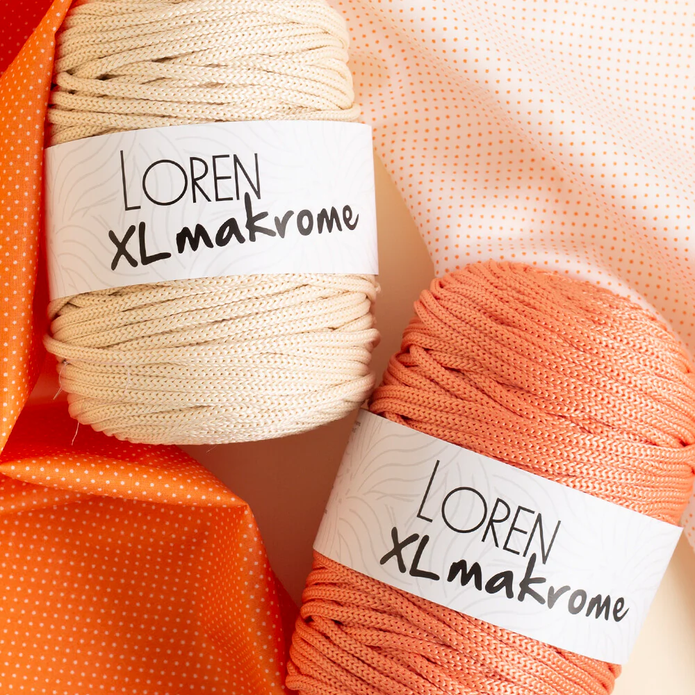 Loren XL Makrome Cord, Claret - R049 - Image 5