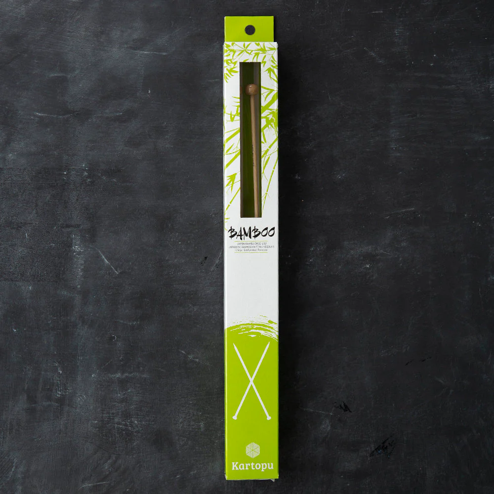 Kartopu Bamboo 33 cm 3.5 mm Bamboo Knitting Needles