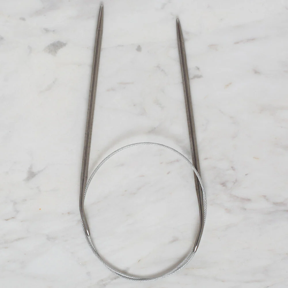 Loren Crafts 4.5mm 60 cm Steel Circular Knitting Needles - Image 2