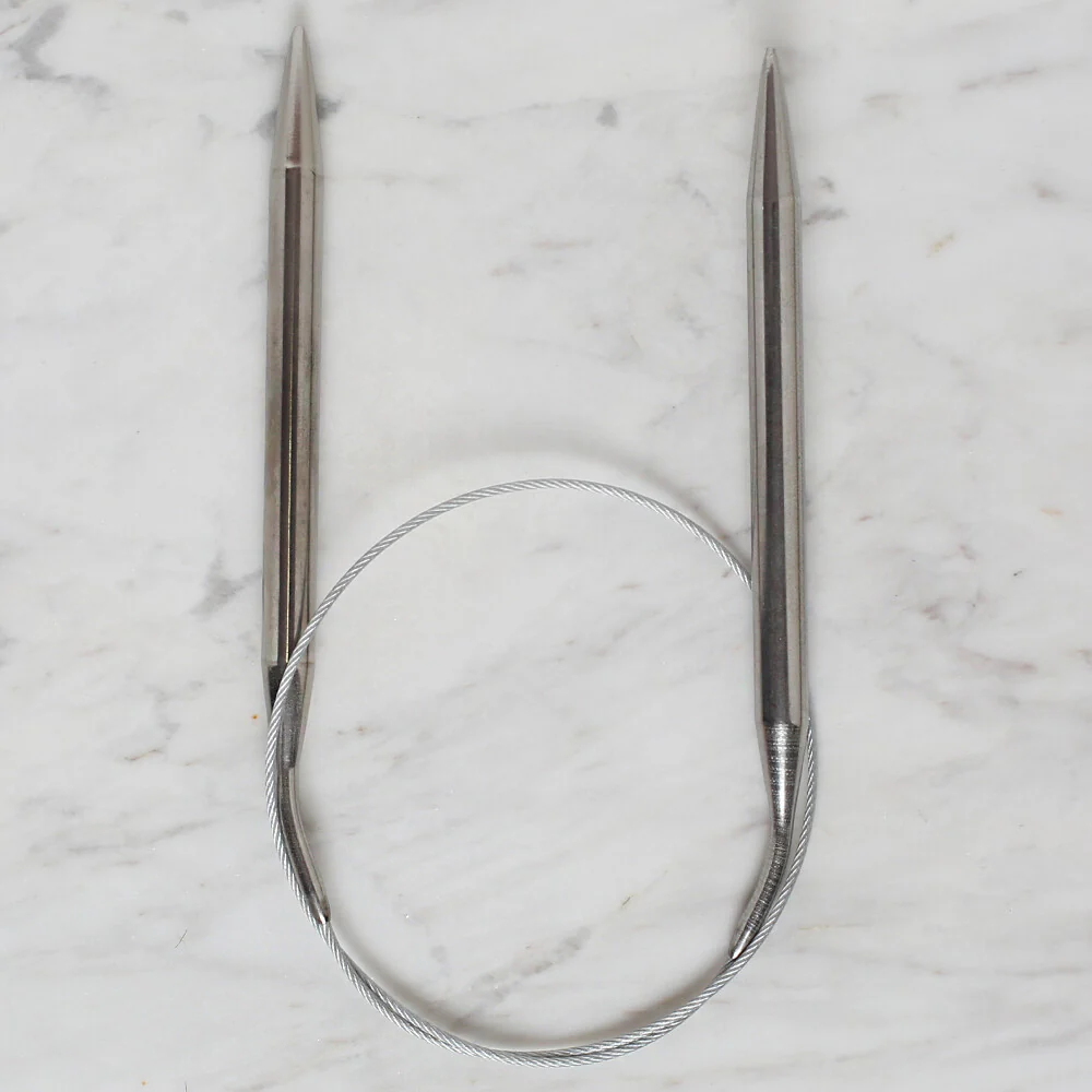 Loren Crafts 9mm 60 cm Steel Circular Knitting Needles - Image 2