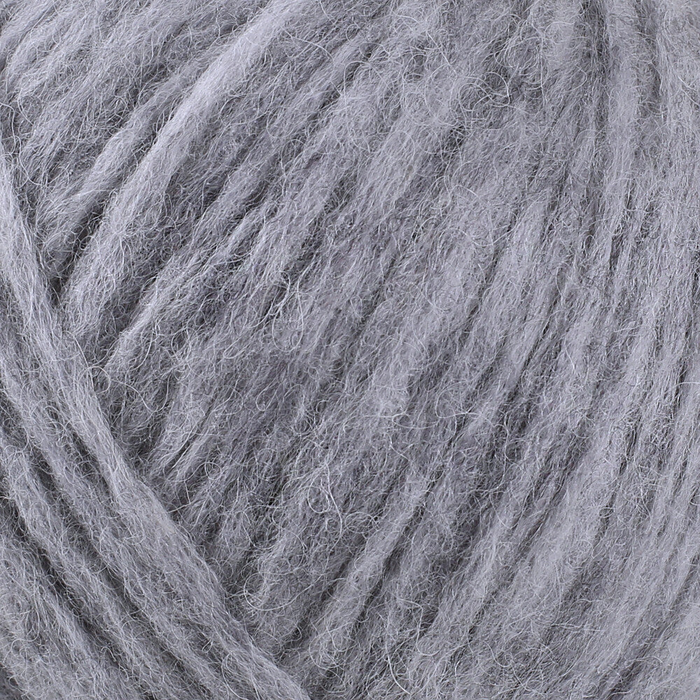 Gazzal Alpaca Air Knitting Yarn , Grey - C:79 - Image 2
