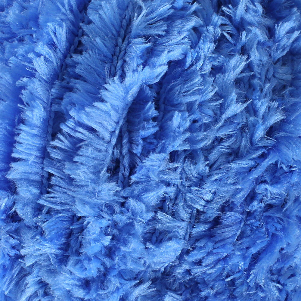YarnArt Fable Fur Yarn- Blue - 974 - Image 2