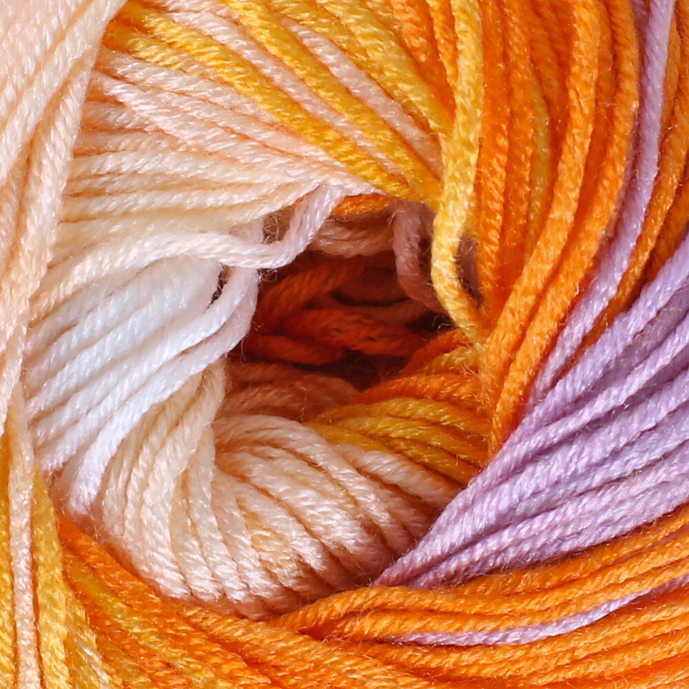 YarnArt Adore Dream Anti-Pilling Yarn, Variegated - 1053 - Image 3