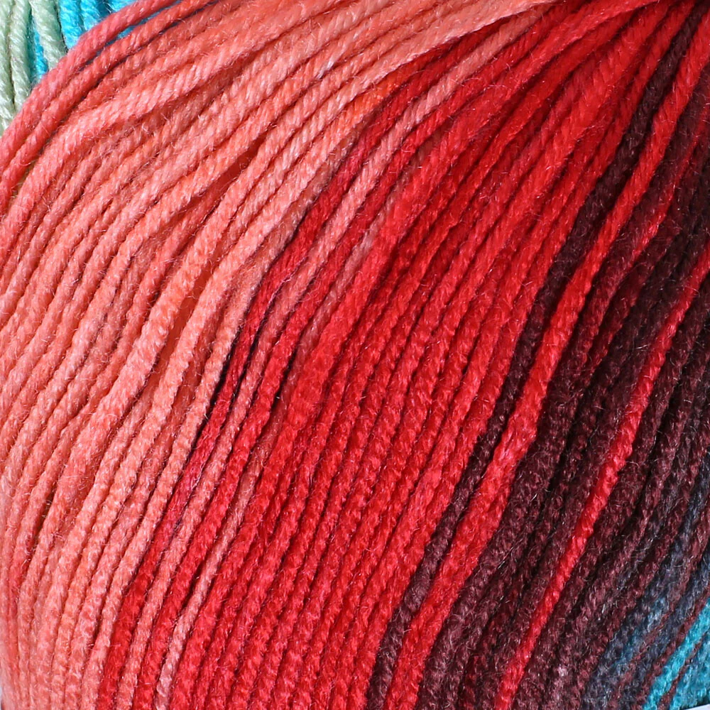 YarnArt Adore Dream Anti-Pilling Yarn, Variegated - 1061 - Image 2