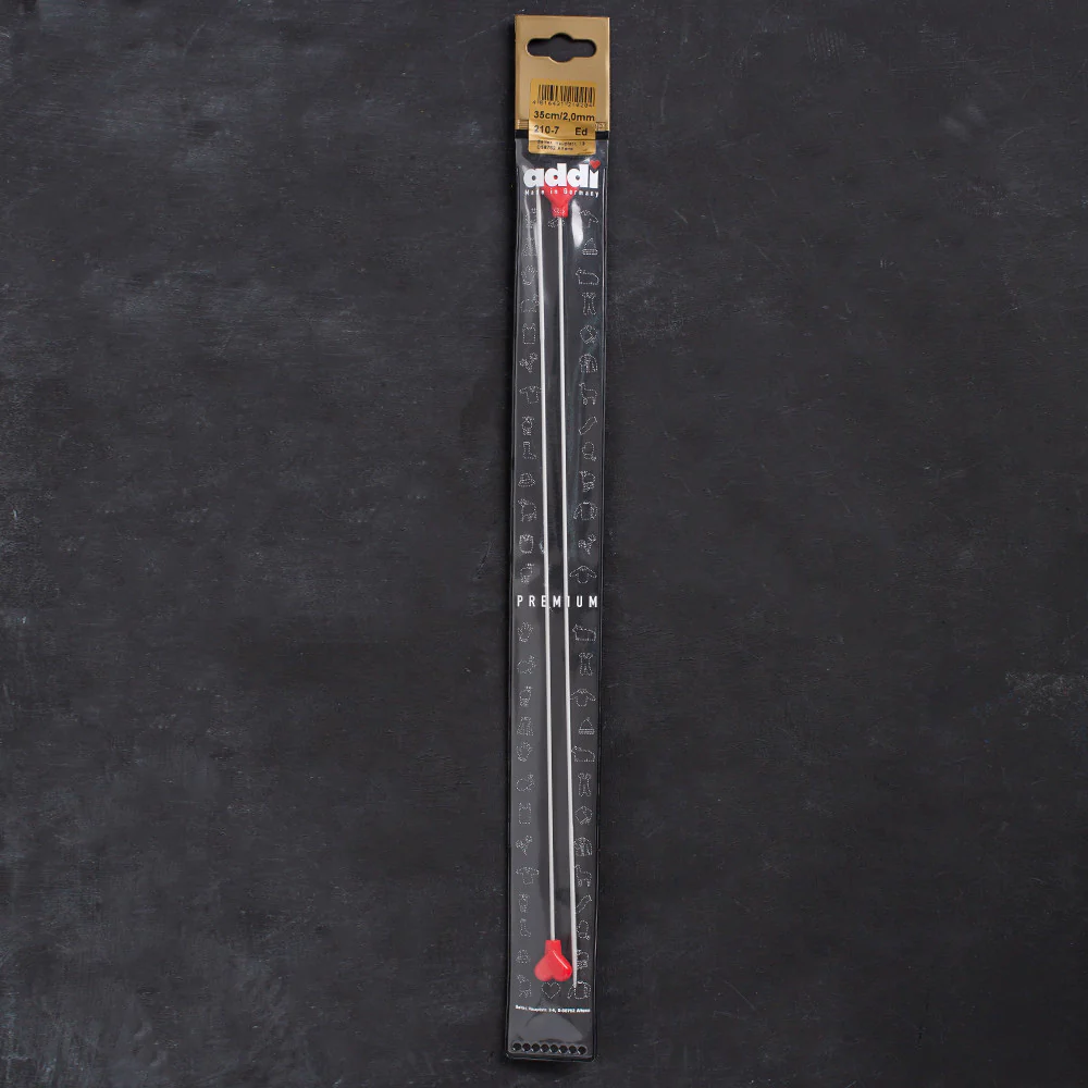 Addi 2 mm 35 cm Quick Knitting Needles - 210-7/35/2