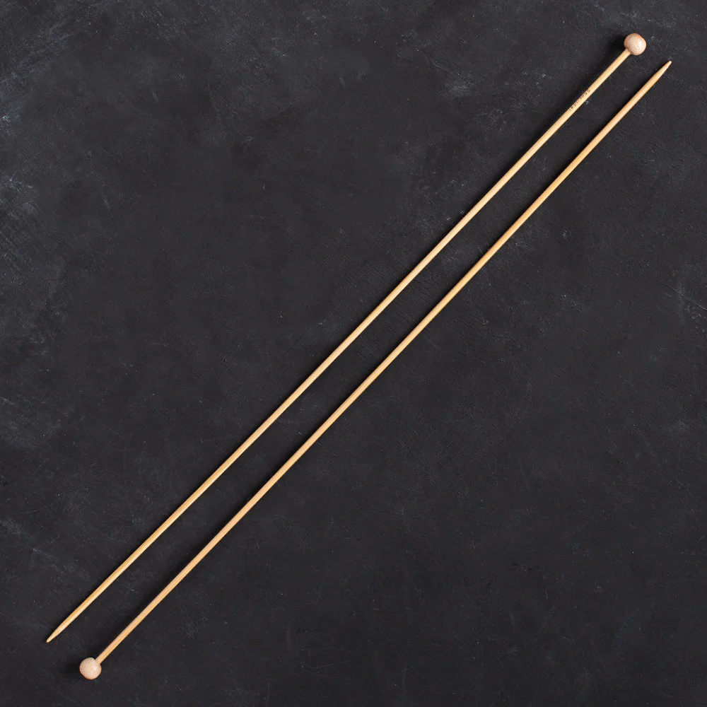 Addi 2.5mm 35cm Bamboo Jacket Knitting Needles - 500-7/35/2.5 - Image 2