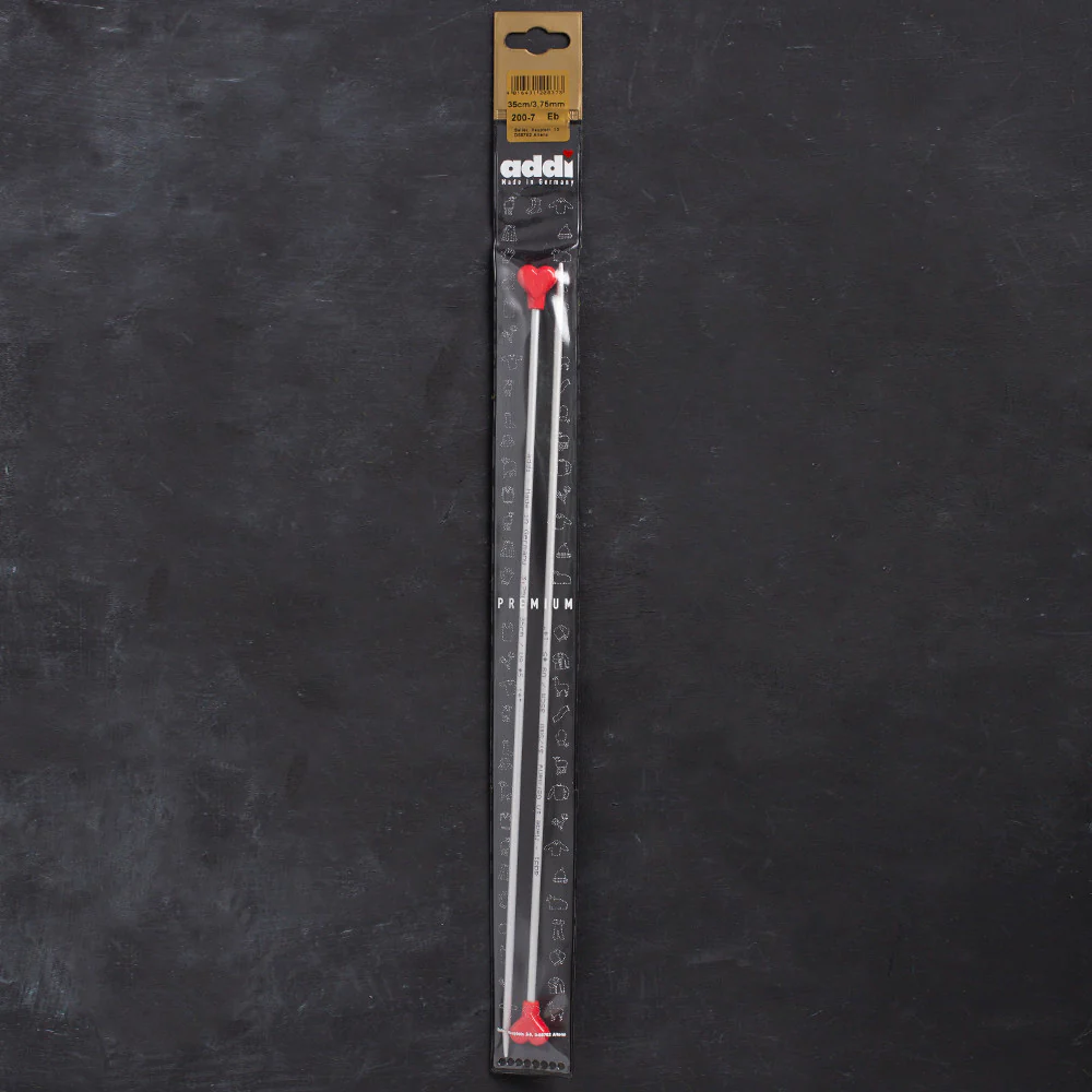 Addi 3.75mm 35cm Aluminium Knitting Needles - 200-7