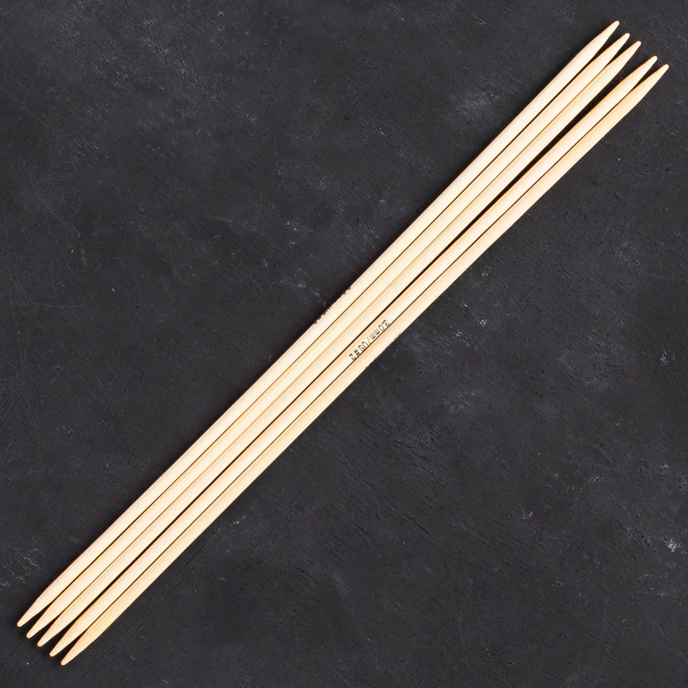 Addi 3mm 20cm Bamboo Jacket Knitting Needles - 500-7/20/3 - Image 2