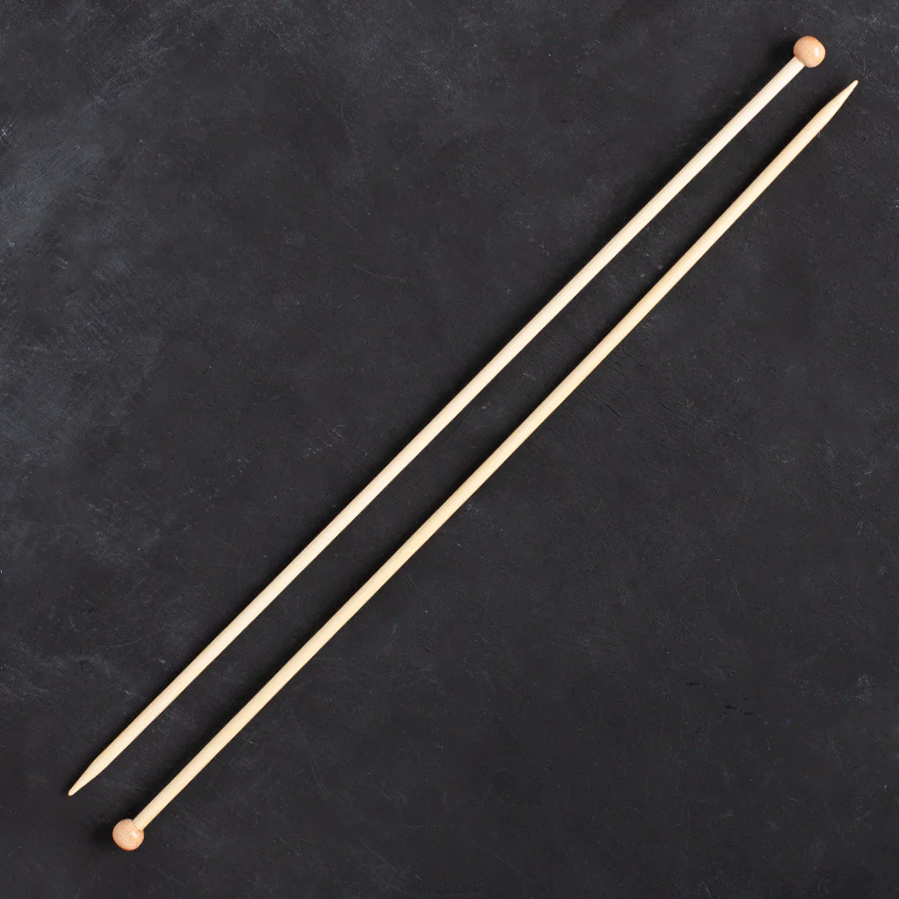 Addi 4.5mm 35cm Bamboo Jacket Knitting Needles - 500-7/35/4.5 - Image 2
