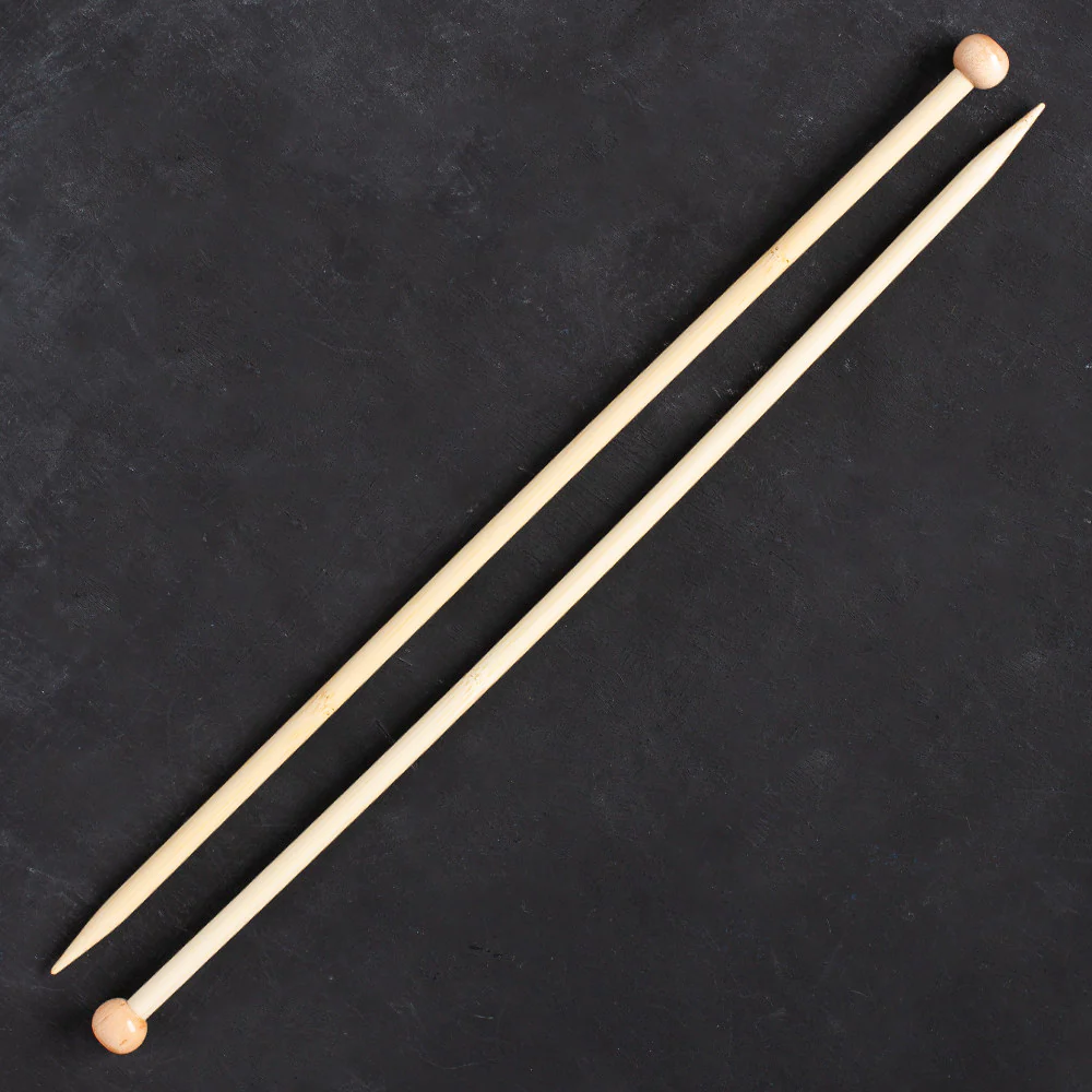 Addi 7mm 35cm Bamboo Jacket Knitting Needles - 500-7/35/7 - Image 2