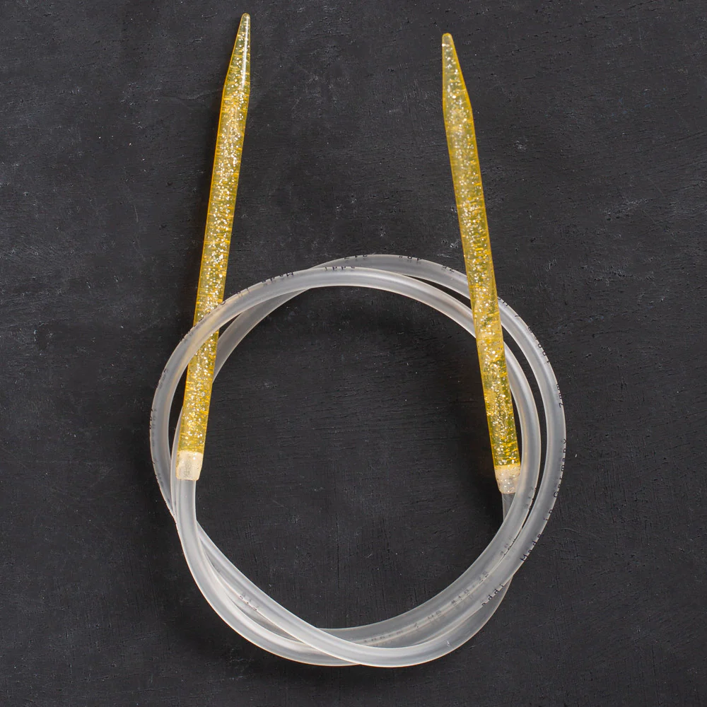 Addi Champagne 7mm 100cm Circular Knitting Needles - 405-7/100/7 - Image 2