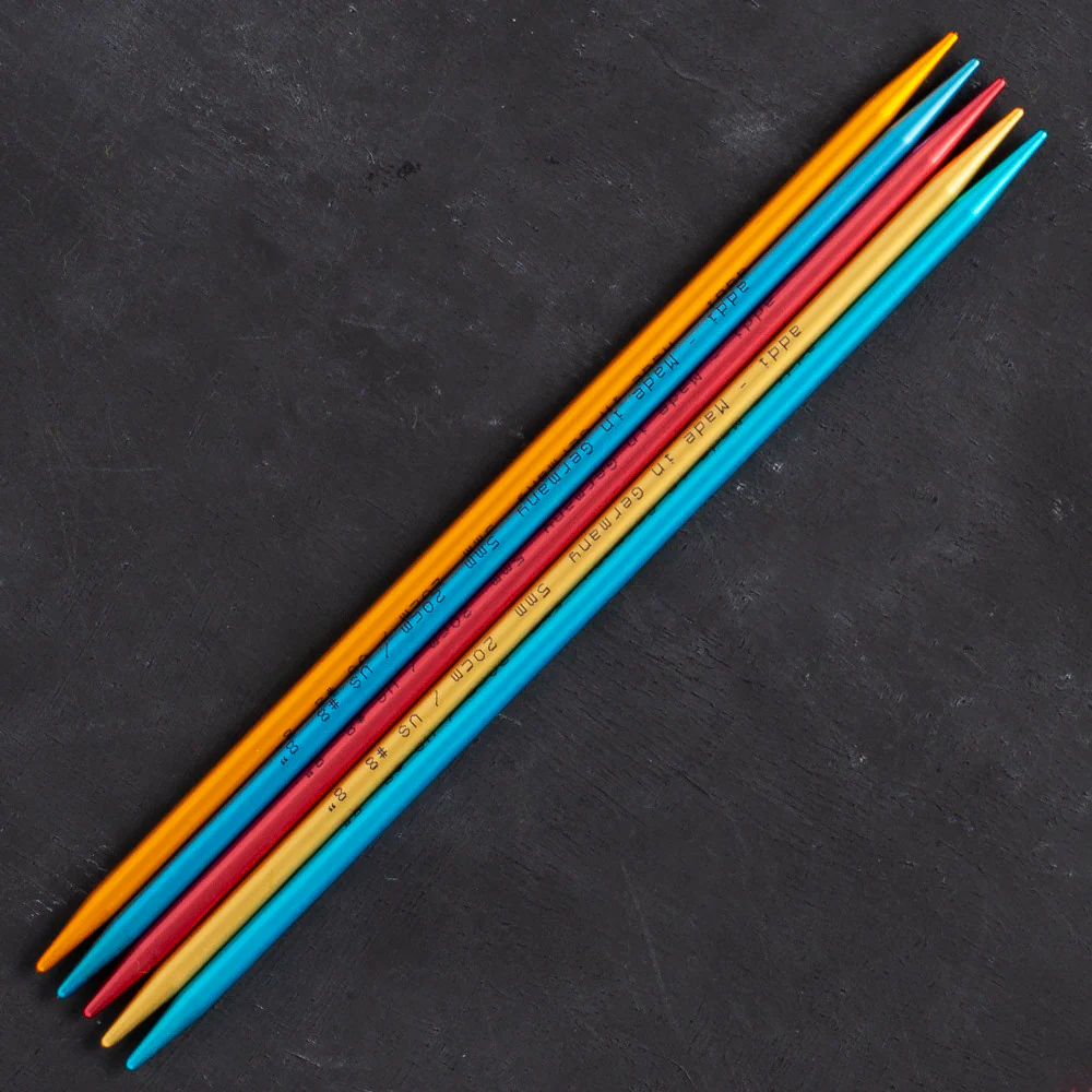 Addi Colibri 5mm 20cm Double pointed Needles - 204-7 - Image 2