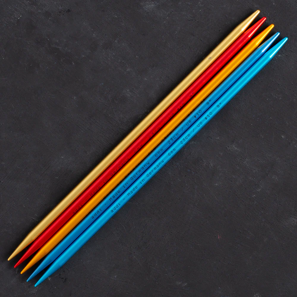 Addi Colibri 6mm 23cm Double pointed Needles - 204-7 - Image 2