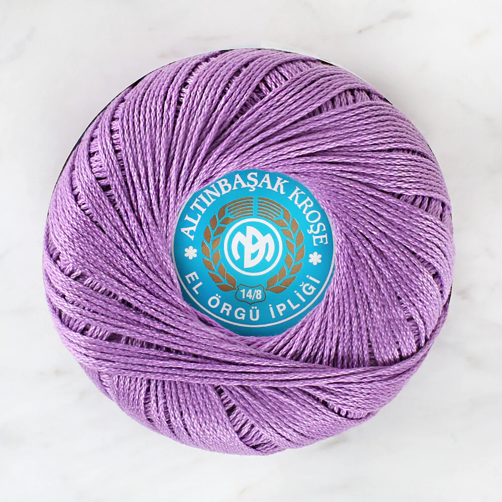 Altınbaşak 14/8 Cotton Thread Ball, Lilac - 0866 - Image 3
