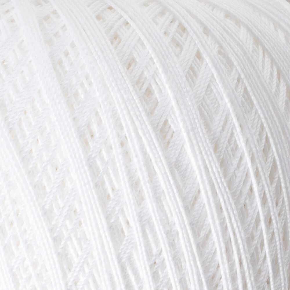 Altınbaşak 100Gr Classic Lace Thread Ball Ball 30 No - White - Image 2