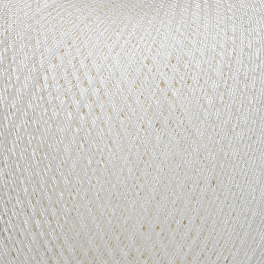 Anchor 6-Ply No:26 100 g Mercerized Cotton Lace Yarn, White - Image 2