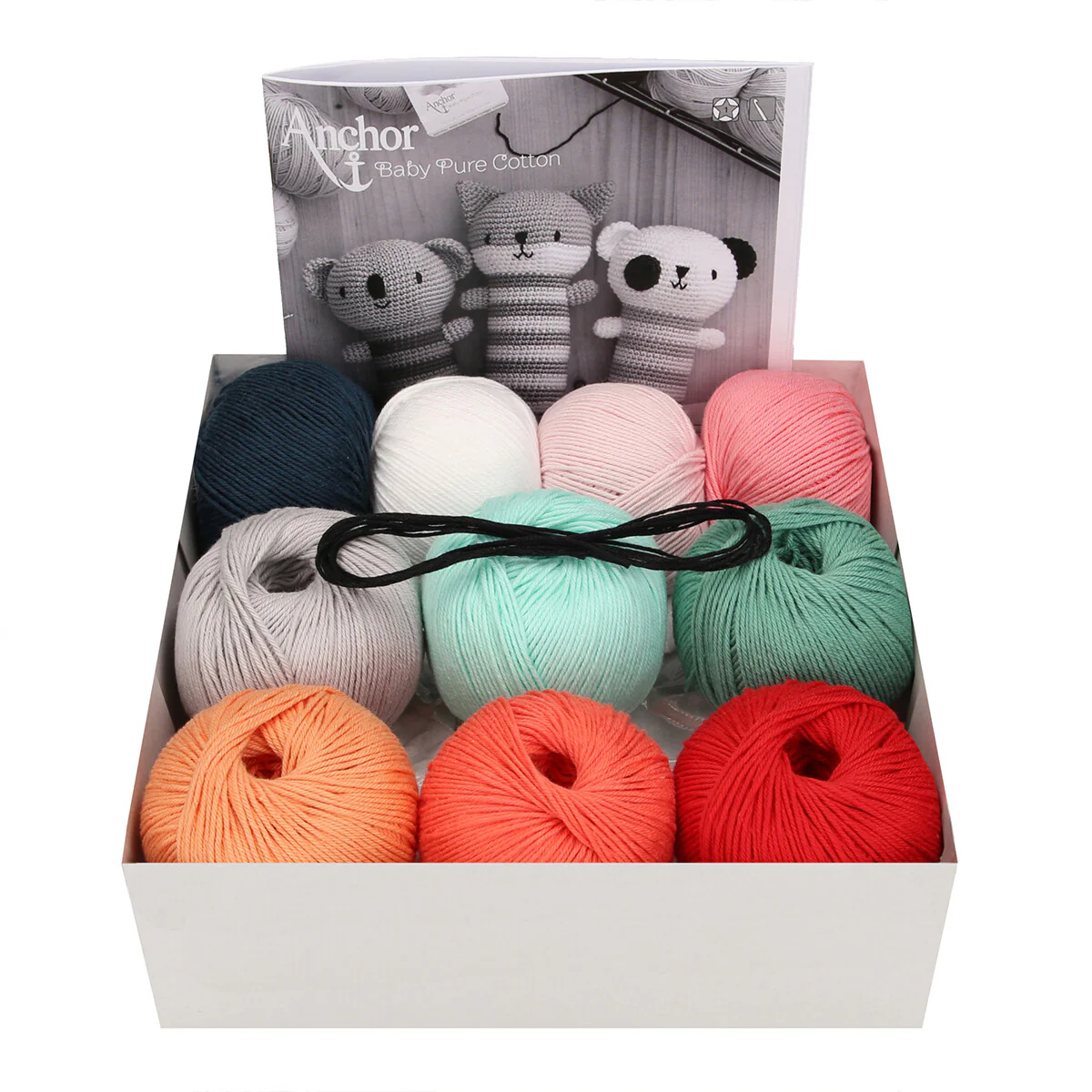 Anchor Baby Pure Cotton Time 2 Play Amigurumis Set - A28B003-09067 - Image 2