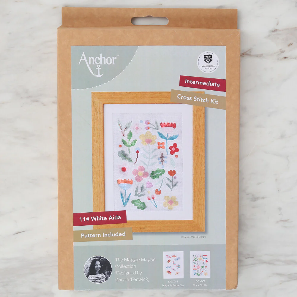 Anchor Embroidery Kit 16 x 23cm 6.30 x 9.05" DCX002
