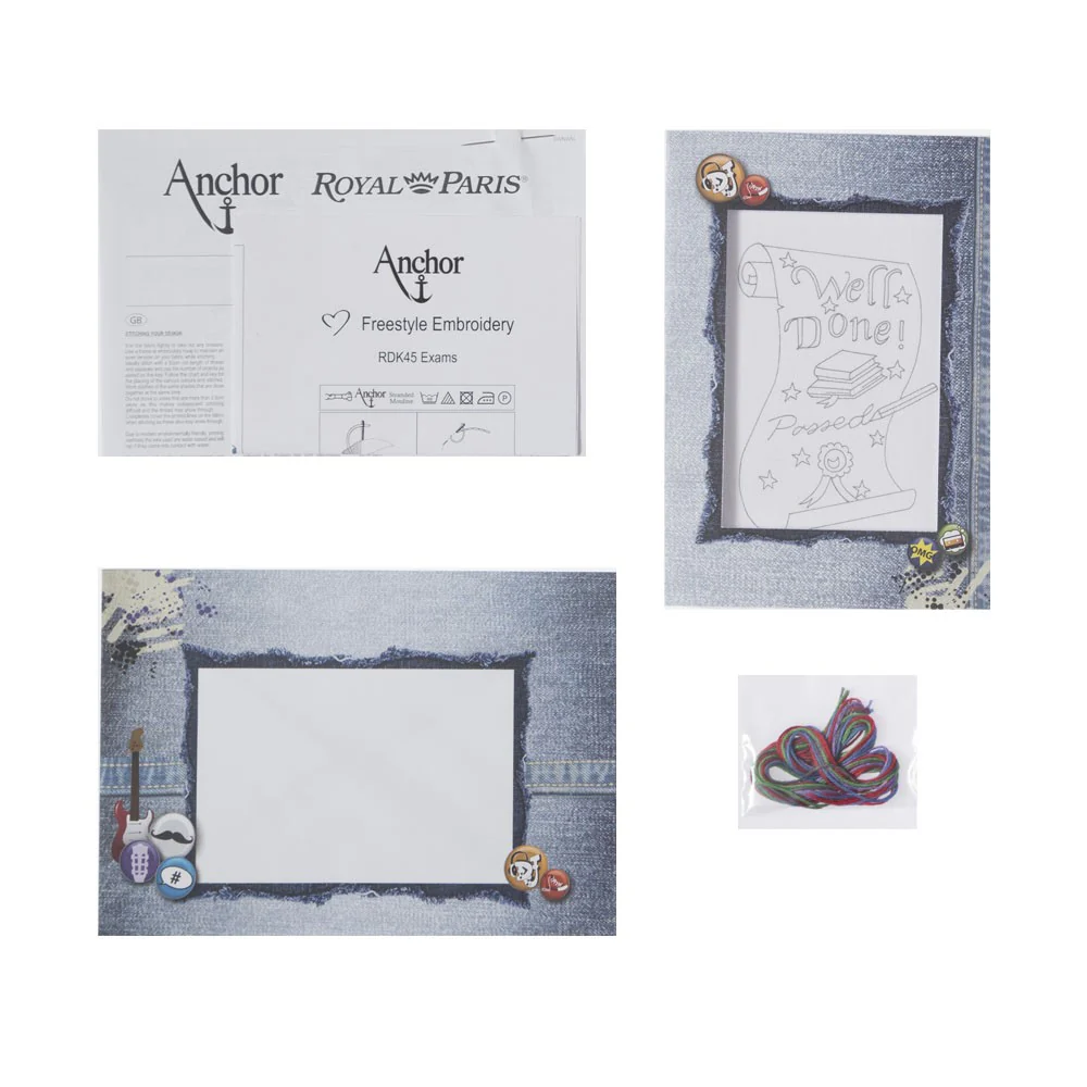 Anchor Exams Printed Card Craft Kit - RDK45 - Image 2