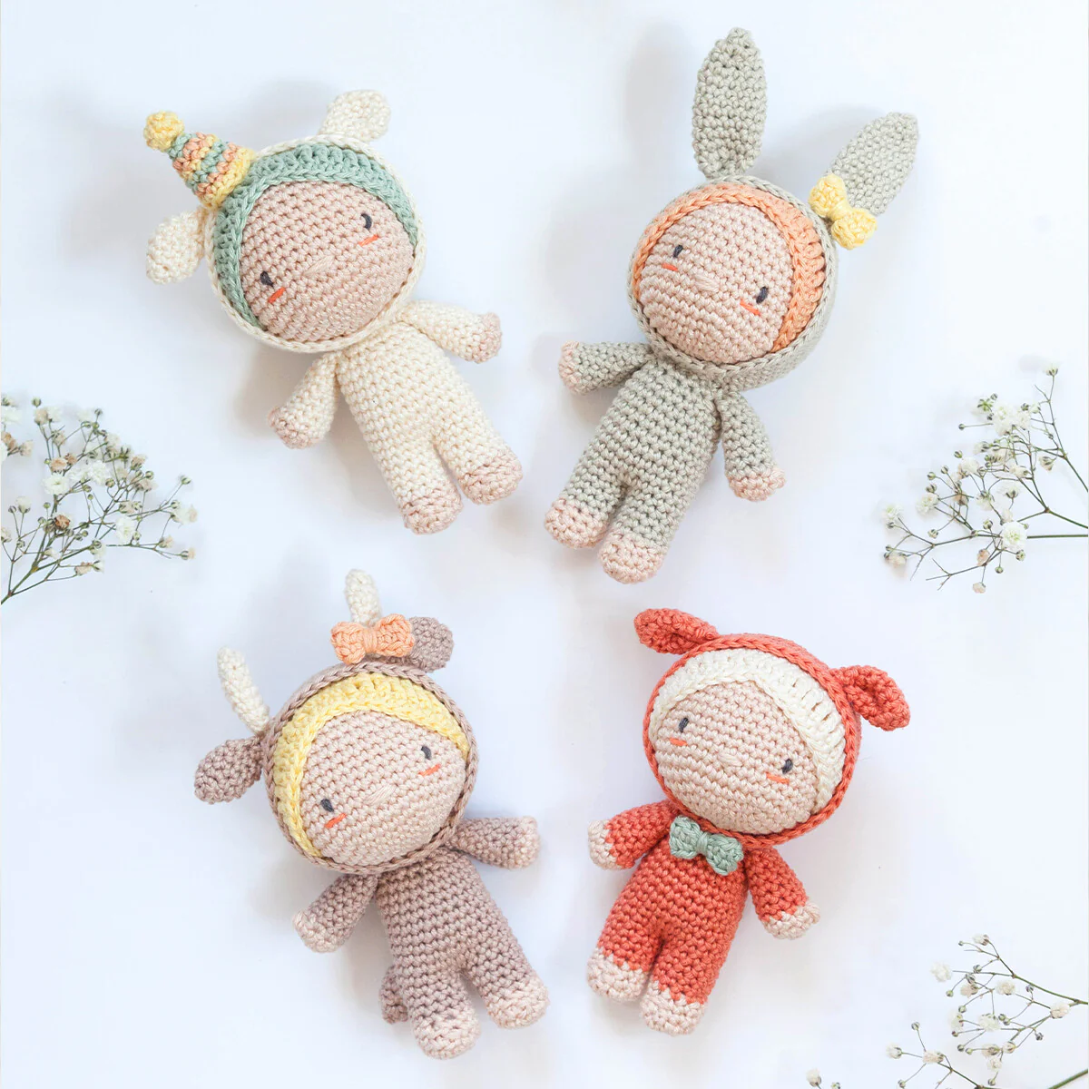 Anchor Farm Dolls Gang  Amigurumi Set - A28C002-09061 - Image 4