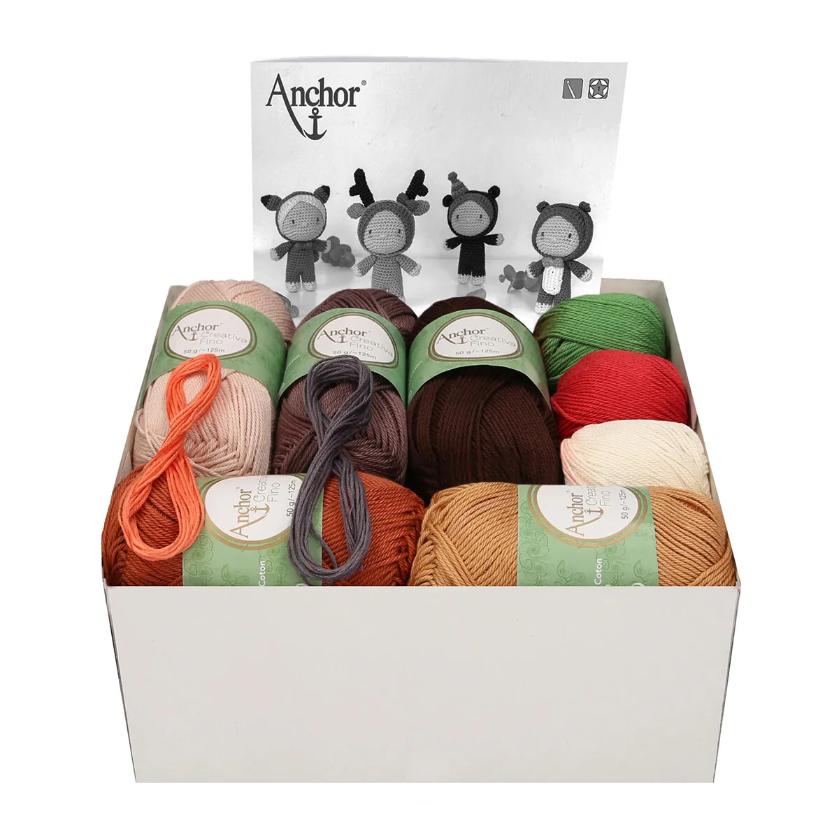 Anchor Forest Dolls Gang Amigurumi Set - A28C002-09062 - Image 2