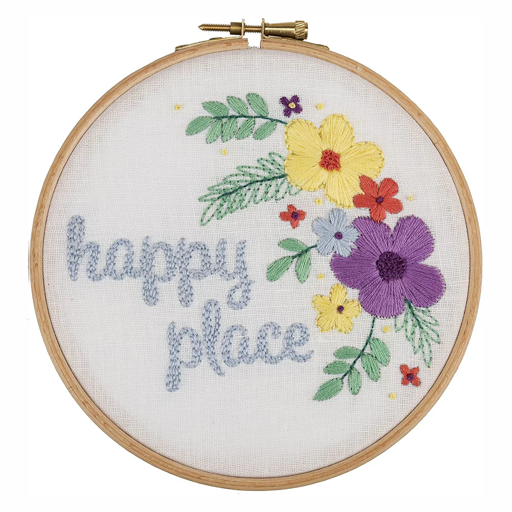 Anchor Happy Place Embroidery Kit - AHP601 - Image 2