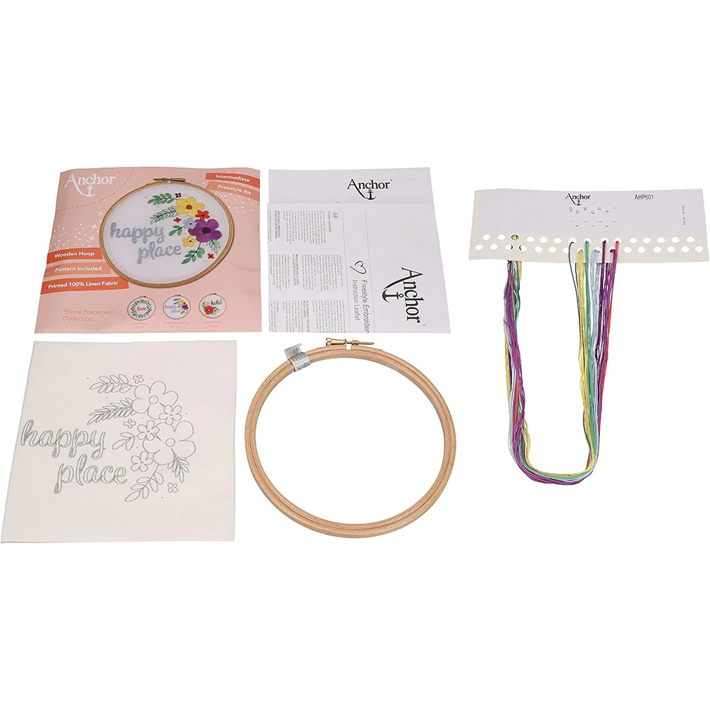 Anchor Happy Place Embroidery Kit - AHP601 - Image 3