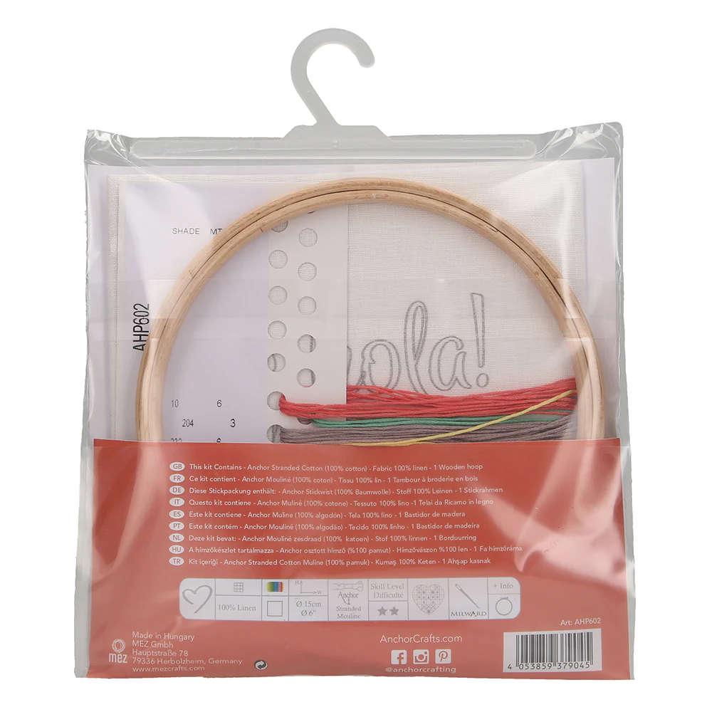 Anchor Hola Embroidery Kit - AHP602 - Image 4