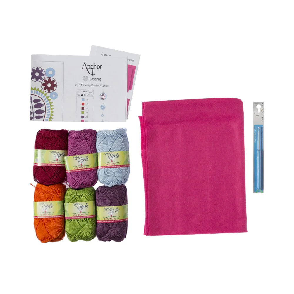 Anchor Living Crochet Pillow Kit - ALR81 - Image 2