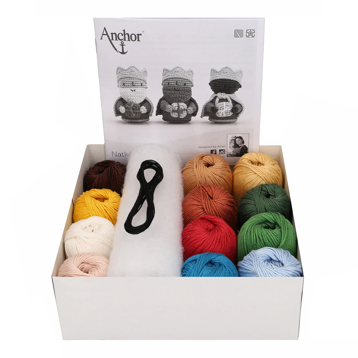 Anchor Nativity 3 Kings Amigurumi Set - A28C004-09062 - Image 2