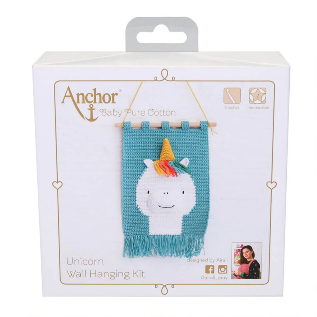 Anchor Unicorn Wall Hanging Kit - A28B003-09063 - Image 5