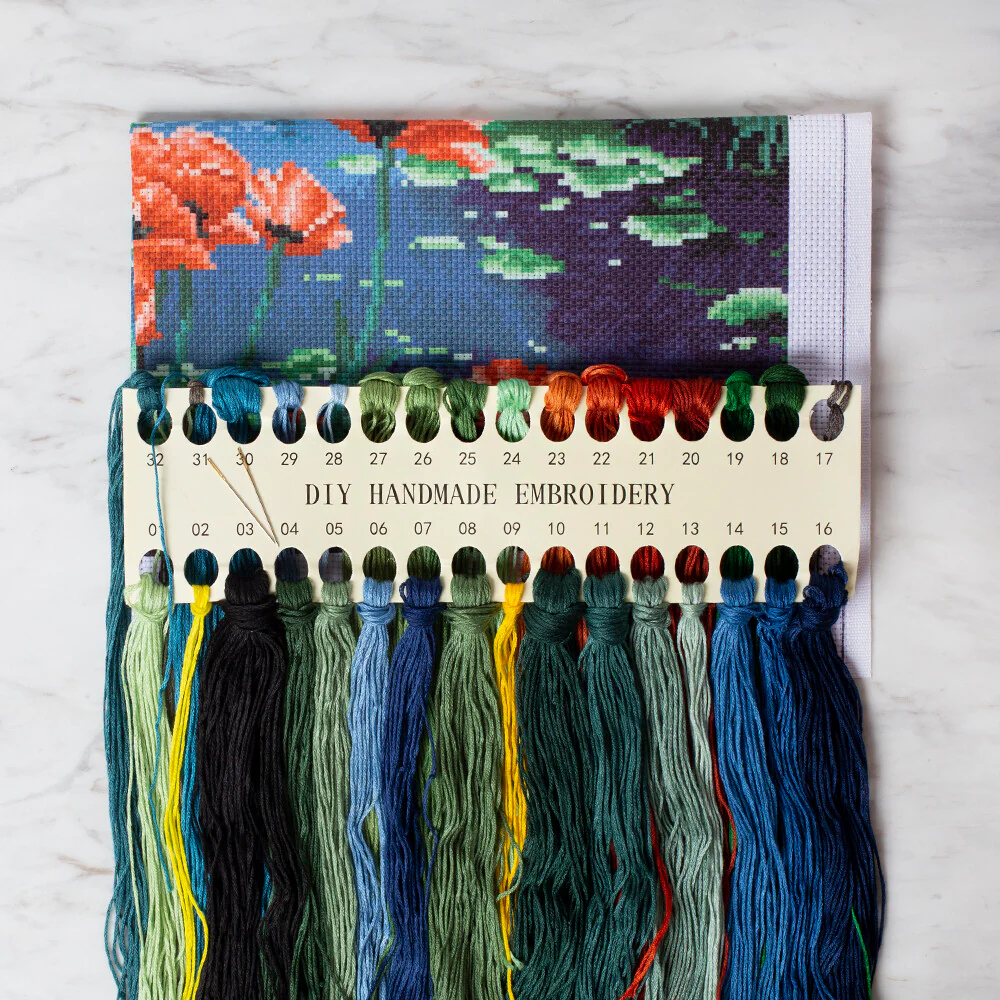DIY Handmade Embroidery Set 40x50 cm - 0358 - Image 2