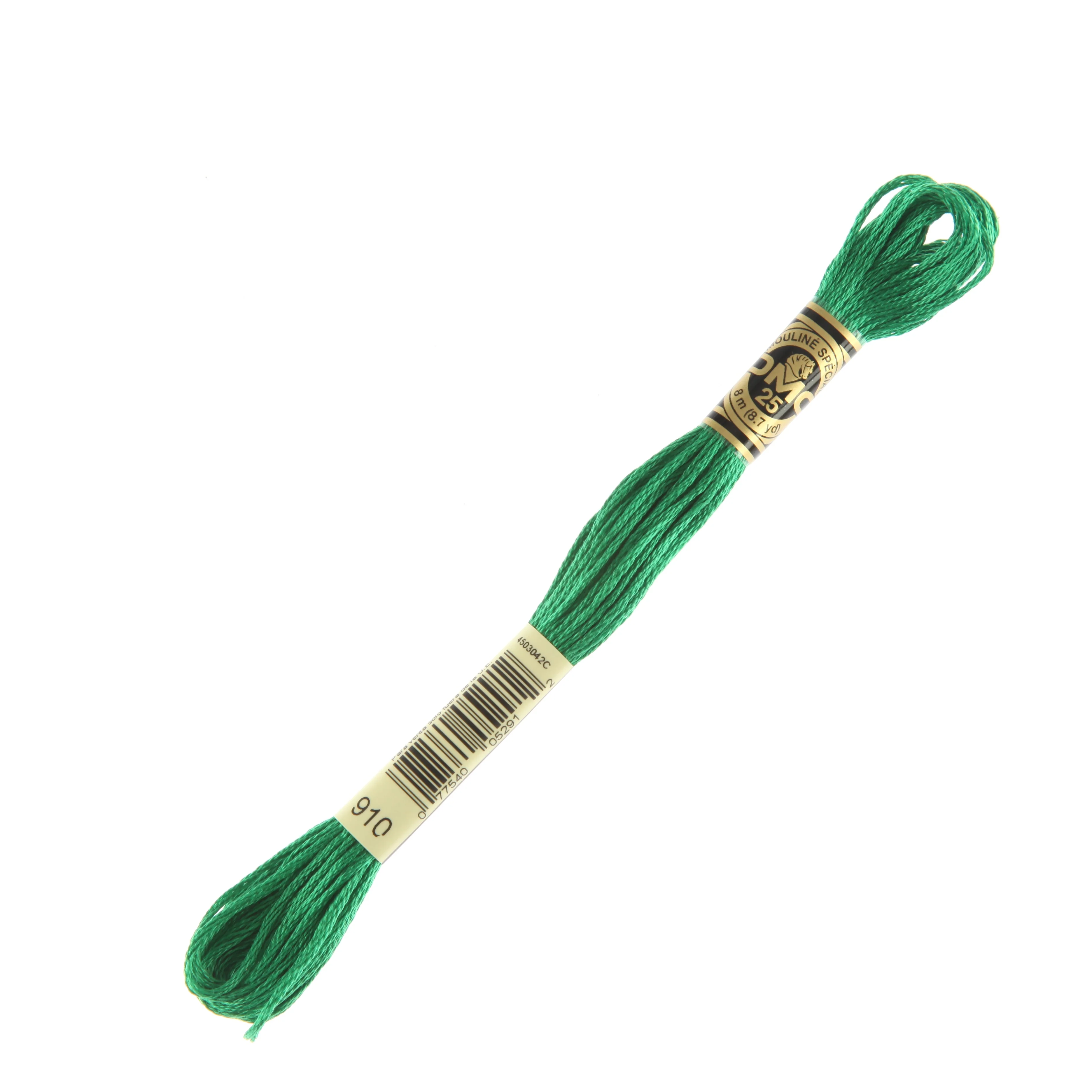 DMC Mouline Special 8 m Embroidery Thread, Green - 910