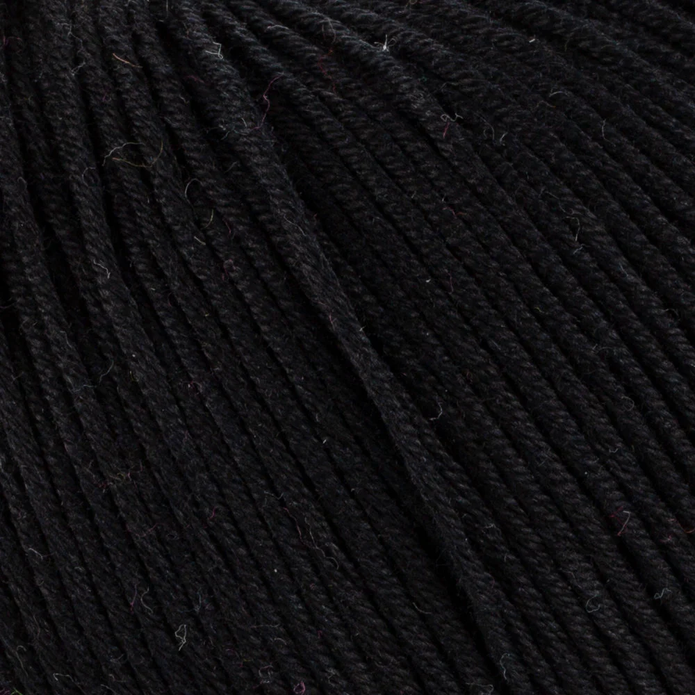 DMC Natura Just Cotton Knitting Yarn, Black - N11 - Image 2