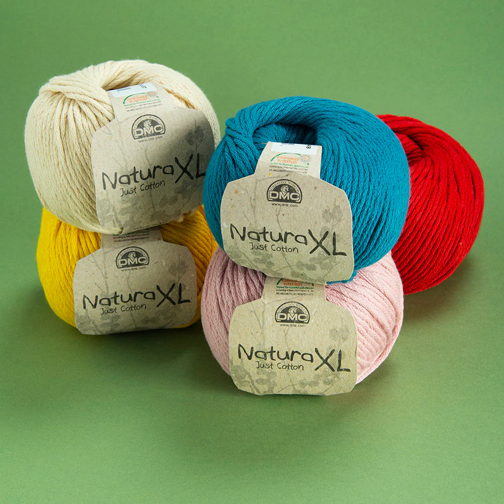 DMC Natura Just Cotton XL Yarn, Ocean Green - 73 - Image 3